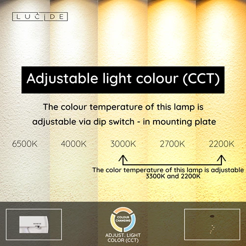 Lucide CALINA - Pendant light - Ø 41,9 cm - LED Dim. - CCT - 5x8,4W 2200K/3300K - With replaceable LED module - Amber - Premium - USP